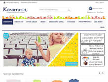 Tablet Screenshot of karamela.com.tr